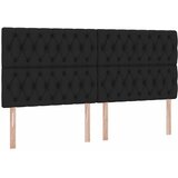  s madracem i skladištem Crna 200 x 200 cm tkanina | shoptok.hr