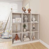 vidaXL Ormarić za knjige / pregrada bijeli 104x33,5x110 cm od borovine | shoptok.hr