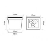 Bb Link led spot HX-HUG95-3W Cene