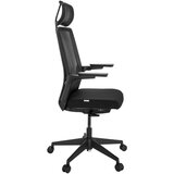 MID.YOU Pisarniški Stol Arceo B, Črna | Shoptok.si