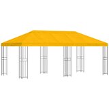 vidaXL Paviljon s stenami 6 x 3 m Rumena Poliester in jeklo 190, (5000218971) | Shoptok.si