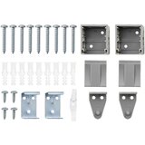  Zavjesa za prozor sa zavjesama Ostalo Srebrna 80 x 130 cm Aluminij | shoptok.hr