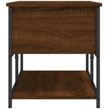  Klupa za pohranu boja smeđeg hrasta 100x42,5x47 cm drvena | Eponuda.com