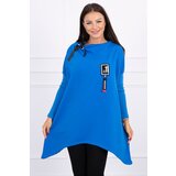 Kesi Oversize sweatshirt with asymmetrical hips jeans | Shoptok.si