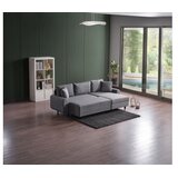 Atelier Del Sofa Ugaona sofa na razvlačenje Flavia, 230x72x125 cm, Siva | Eponuda.ba