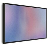  Slika - Rainbow Gradient - Delicate Multicolored Gradient Resembling Mist 120x80 U crnom drvenom okviru | shoptok.hr