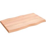 vidaXL Stolna ploča svjetlosmeđa 100x60x6 cm od obrađene hrastovine | shoptok.hr