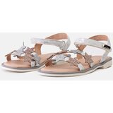 Gemre Charisa children's grey sandals with glitter stars | ePonuda.com