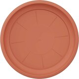  Krožni cvetlični pladenj 6 pcs Kamnito rdeča Ø 27 x 2,5 cm, (5000207373) | Shoptok.si