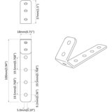  Kuke 2 pcs Crna M5 x 110 mm Željezo | Eponuda.ba
