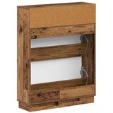  Ormar za cipele HOORN 78 x 24 x 100 cm Konstruirano drvo - Staro drvo | shoptok.hr