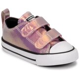 Converse Nizke superge CHUCK TAYLOR ALL STAR 2V IRIDESCENT GLITTER OX Rožnata Cene