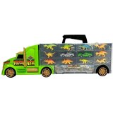 Lean_Toys Tovornjak Transporter Sorter kovček z zelenimi dinozavri | Shoptok.si