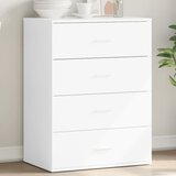 vidaXL Komoda bijela 60x39x80 cm od konstruiranog drva Cijene