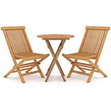  3-dijelni vrtni blagovaonski set od masivne tikovine | shoptok.hr
