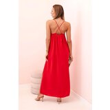Kesi Włoski Long strappy dress red | shoptok.hr