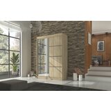 ADRK Klizni ormar s ogledalom GILTON 150 cm - SONOMA-SONOMA HRAST | shoptok.hr