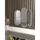 Roi zidno ogledalo sivo-textile ( 0000440 )