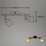 BRILONER 2145-027 - Spot svetiljka 2xGU10/9W/230V | Eponuda.com