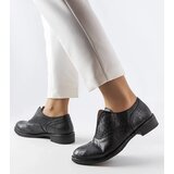 Gemre Women's black slip-on eco-leather shoes Morel | shoptok.hr