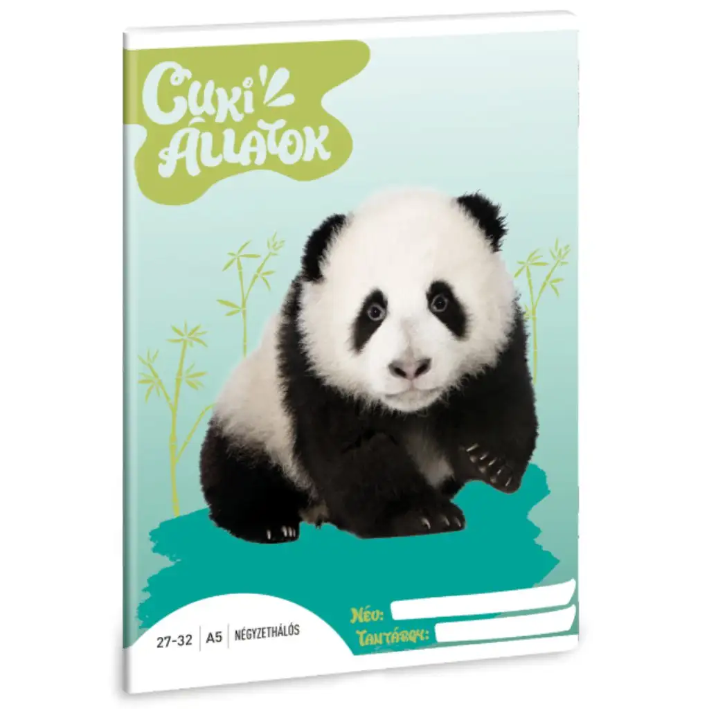 Ars Una slatke životinje - panda medvjed bilježnica A/5 27-32 | shoptok.hr