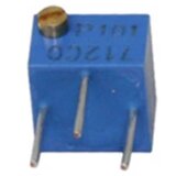 Bourns kermet trim potenciometar, 12 okretaja, 100 kω, 0,25 w, tht, strana, 3266P- cermet trimer linearno 0.25 w 100 kΩ 4320 ° 1 st. Cijene