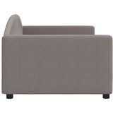  Dnevni krevet smeđesivi 90 x 200 cm od tkanine | shoptok.hr