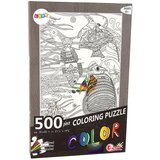  Puzzles to colour 500 pieces Fish Ocean | shoptok.hr