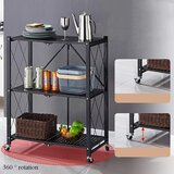 Smania MaxRack™ mobilni metalni sklopivi stalak za pohranu - 3 razine | shoptok.hr
