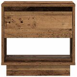  Noćni ormarići 2 kom boja betona 40x35x50 cm konstruirano drvo | shoptok.hr