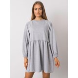 BASIC Feel Good Dress-RV-SK-7247.15P-grey | Shoptok.si