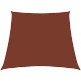 vidaXL Senčno jadro oksford blago trapez 2/4x3 m terakota, (20693087) | Shoptok.si