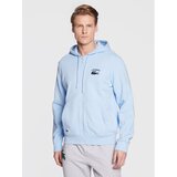 Lacoste Pamučna dukserica za muškarce, boja: tamno plava, s kapuljačom, s aplikacijom | shoptok.hr