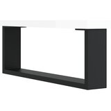 Komoda sjajna bijela 34,5 x 34 x 90 cm od konstruiranog drva | shoptok.hr