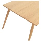 Unique Furniture Proširiv blagovaonski stol s pločom stola u dekoru hrasta u prirodnoj boji 150x90 cm Barrali – | shoptok.hr