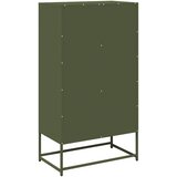  Visoka ploča maslinasto zelena 68x39x123 cm čelik | Eponuda.com