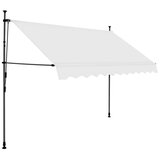Tenda na ručno uvlačenje s LED svjetlima 250 cm krem | Eponuda.ba
