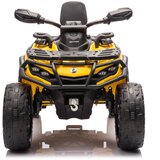 Quad na akumulator Can Am Outlander 4x4 DK-CA005 - dvosjed - žuti | shoptok.hr