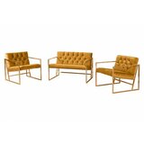 Atelier Del Sofa sofa i dve fotelje oslo gold mustard Cene
