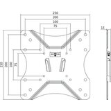 Logilink TV wall mount, 23 42, fixed, 25 kg max., BP0004 | ePonuda.com