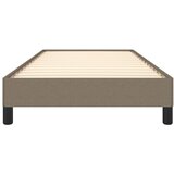  Okvir za krevet bez madraca smeđesivi 90x190cm od tkanine | shoptok.hr