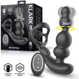INTOYOU Klark Waving & Vibrating Plug with Remote Black | Shoptok.si