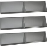  Zid za zadržavanje 6 kom. 100 x 12 x 40 cm Pocinčani čelik | shoptok.hr