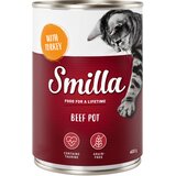 Smilla Varčno pakiranje goveji lonček 24 x 400 g - Govedina s puranom Cene