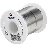 Toolcraft spajkalna žica\, neosvinčena tuljava Sn99\,3Cu0\,7 ROL1 100 g 1 mm, (20428526) | Shoptok.si