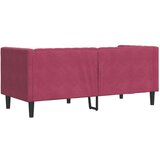  Dvosjed Chesterfield s jastučićima crvena boja vina baršunasti | shoptok.hr