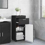  Kupaonski ormar Crna 37 x 31.5 x 82 cm Konstruirano drvo | shoptok.hr