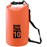  Vodootporna suva torba ocean pack 10L narandzasta | ePonuda.com