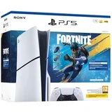 konzola playstation 5 slim disc + fortnite flowering chaos