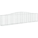  Lučne gabionske košare 20 kom 400x30x80/100cm pocinčano željezo | shoptok.hr